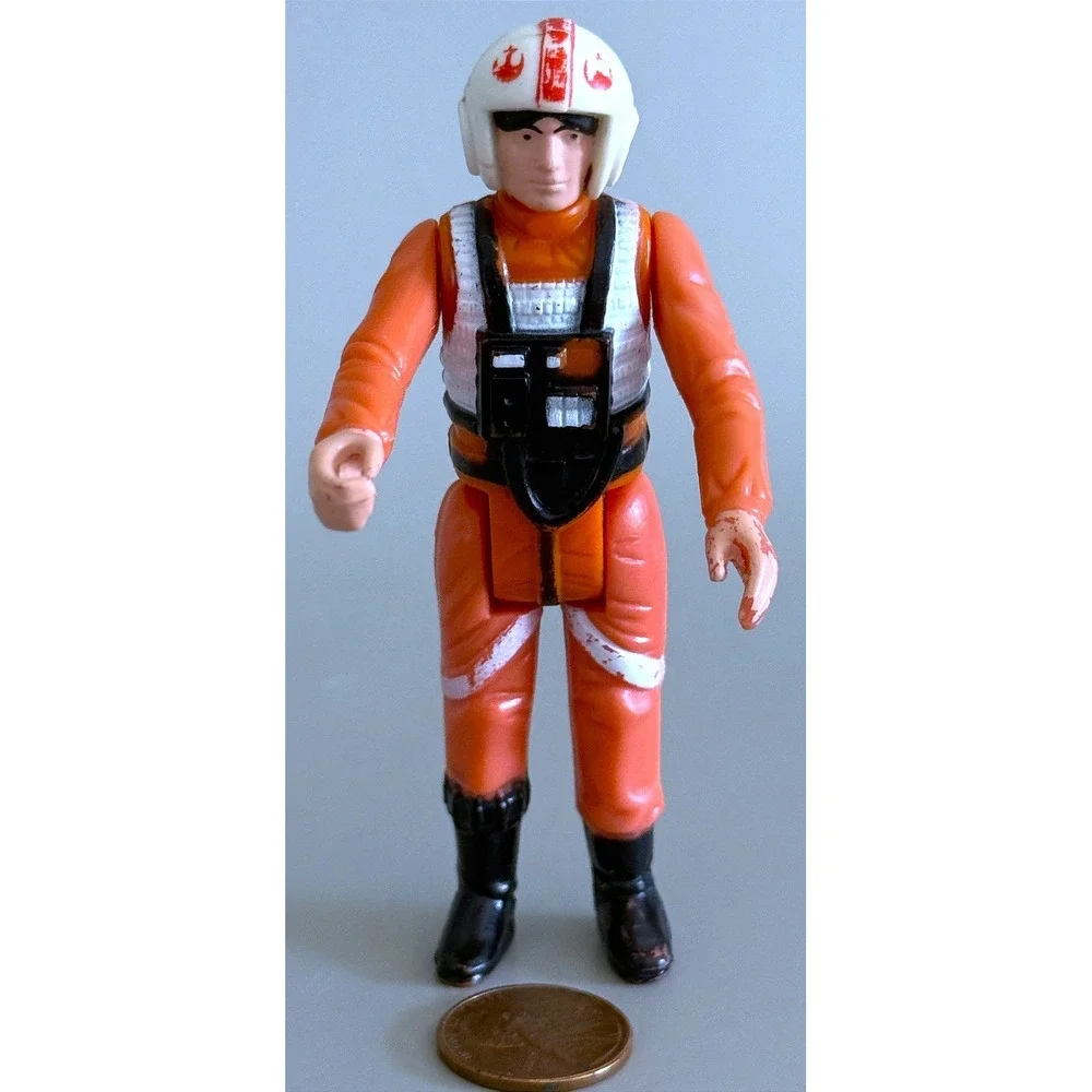 Vtg Star Wars Figures Luke Farmer X-Wing Pilot Princess Laia 1977-78 Taiwan H-Kg